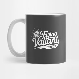 Flying Valiant Builds (Biker Style - White on Asphalt) Mug